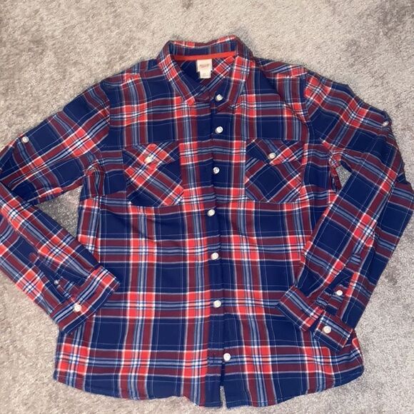 Mossimo Supply Co. Plaid Button Down Shirt! - Picture 6 of 8